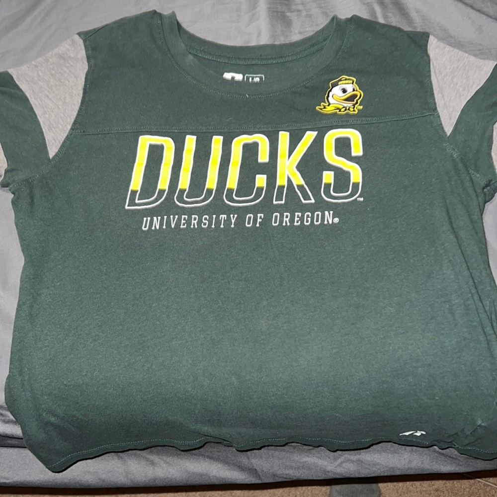 Ducks collage football t-shirt